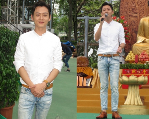 張振朗話選唱國語歌有點緊張，加上肚痛，結果出場前還要去廁所。