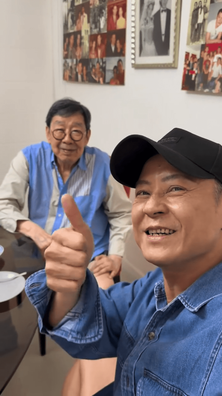 胡楓康復後承諾珍惜相聚時光。