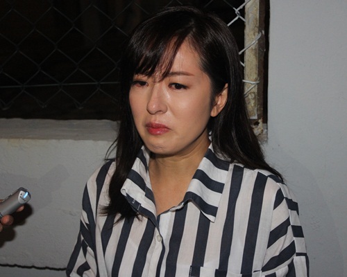 詩詠日前聲淚俱下否認與盧啟邦拍拖。