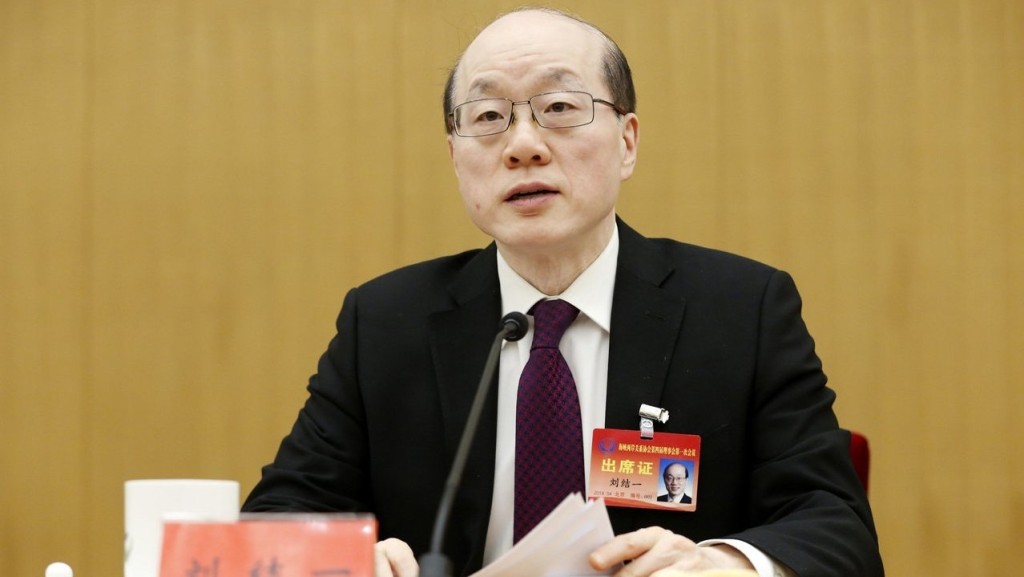 國台辦主任劉結一。