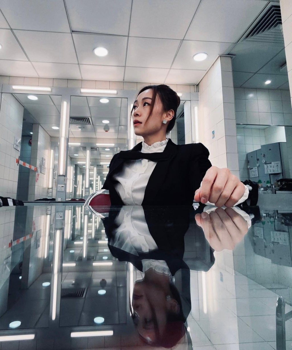 黃心穎透露為了這個演出，由零開始苦練了兩個月。