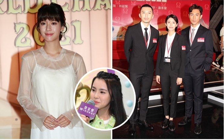 蔡思貝一口氣連唱三首歌,坦言不及Chantel甜美。