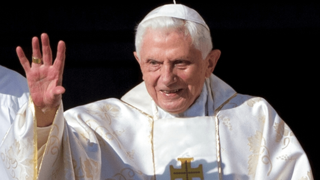 天主教香港教區深切哀悼本篤十六世逝世，稍後公布弔唁及追思彌撒安排。資料圖片