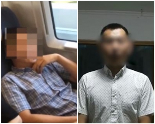 孫男表示對自己的行為深表悔恨和自責，並向女乘客道歉。片段截圖