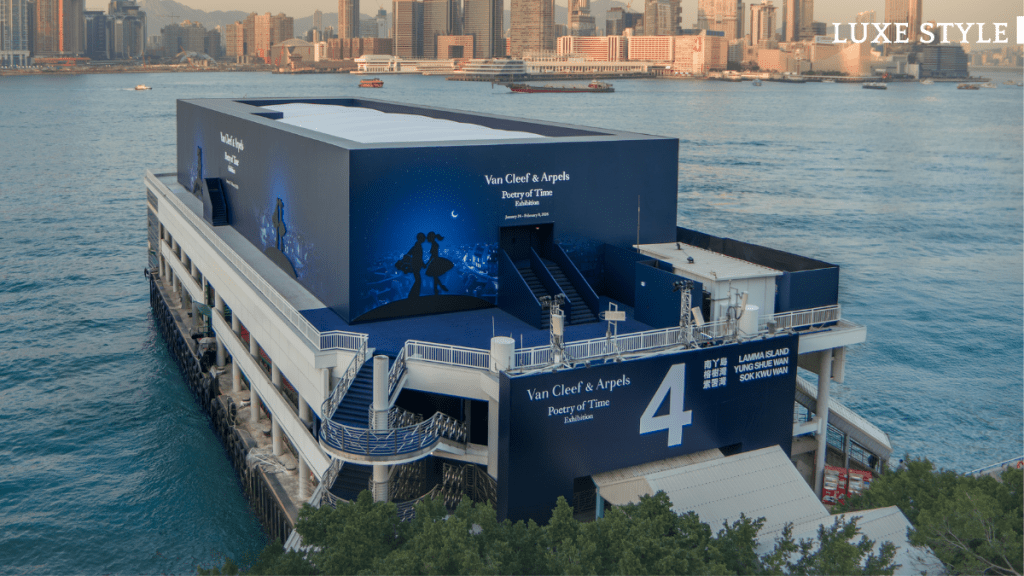 Van Cleef & Arpels「Poetry of Time時間的詩篇」展覽，選址於中環4號碼頭舉行。
