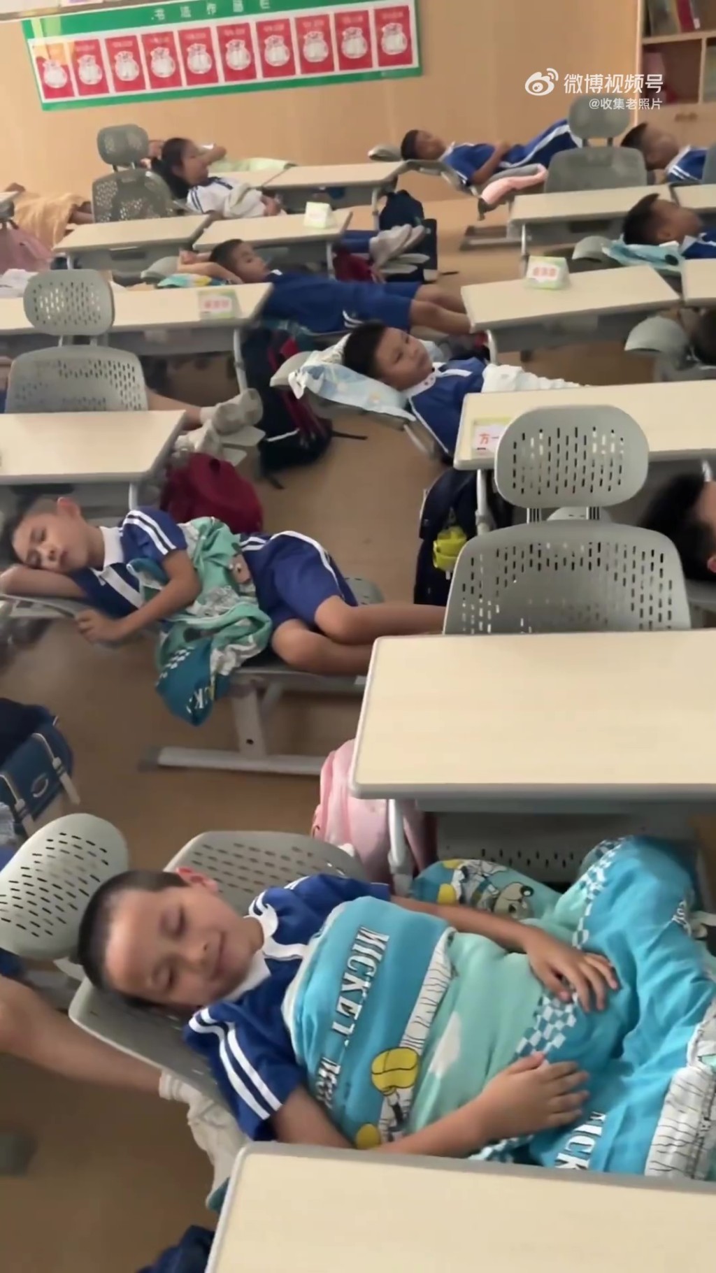 深圳小学配备人体工学午睡椅。 微博 深圳小学配备人体工学午睡椅。 微博