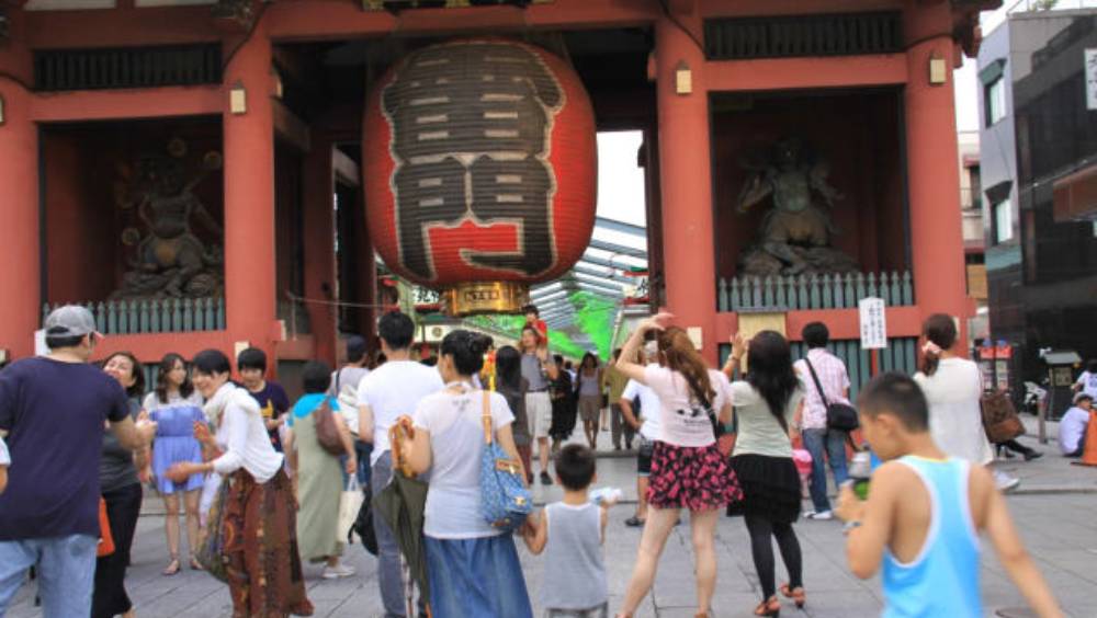 1月訪日旅客量減4.9%，4年來首降。 新華社