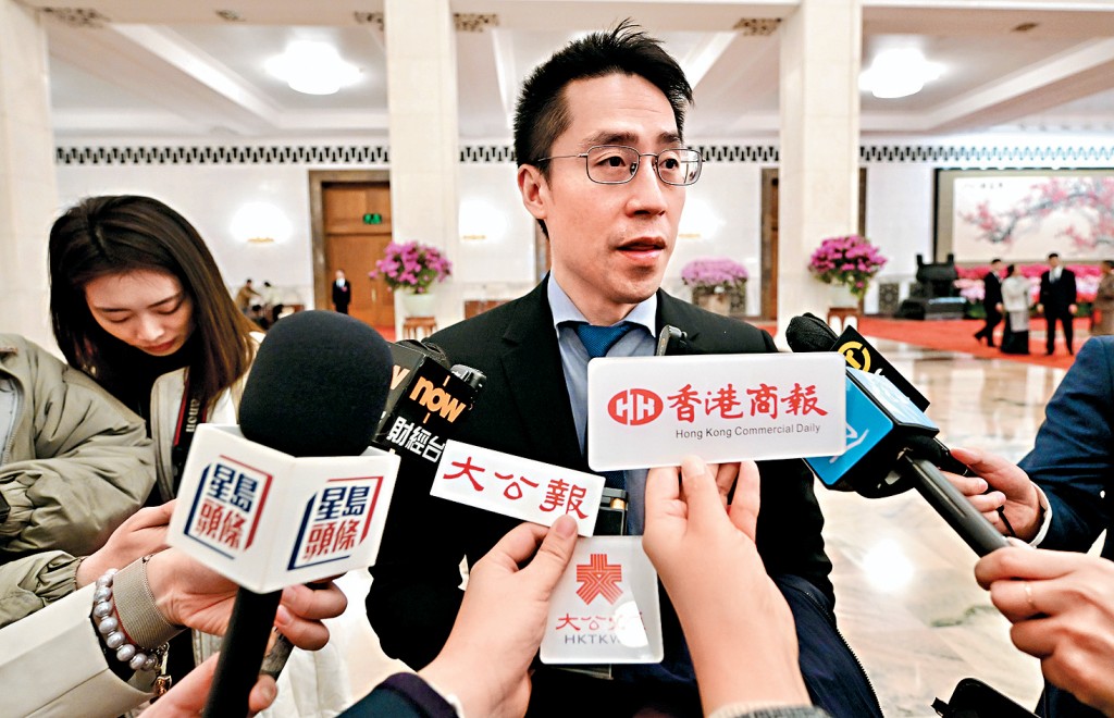 郭基煇相信香港在旅遊方面大有可為。
