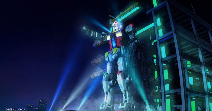在橫濱GUNDAM FACTORY可定時賞到可動高達的表演。