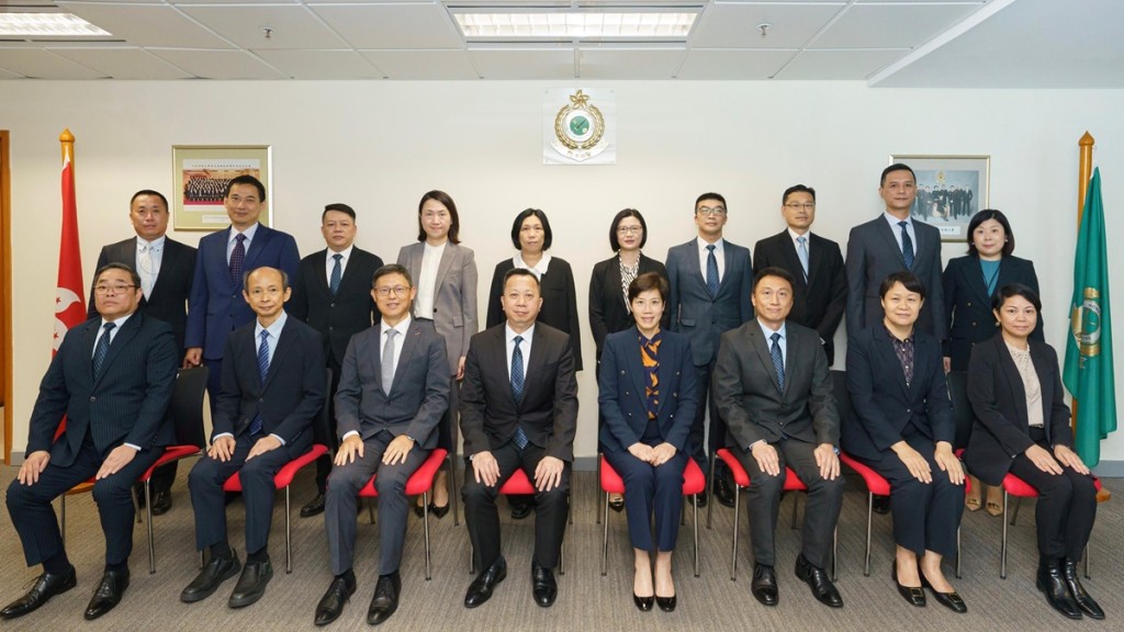 港澳海關舉行第38次業務年會 關長何珮珊肯定雙方成果。政府新聞處圖片