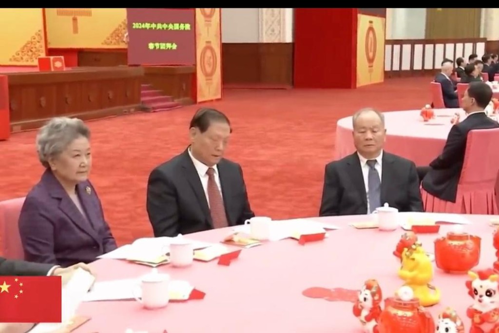 前副总理刘延东(左一)出席活动。