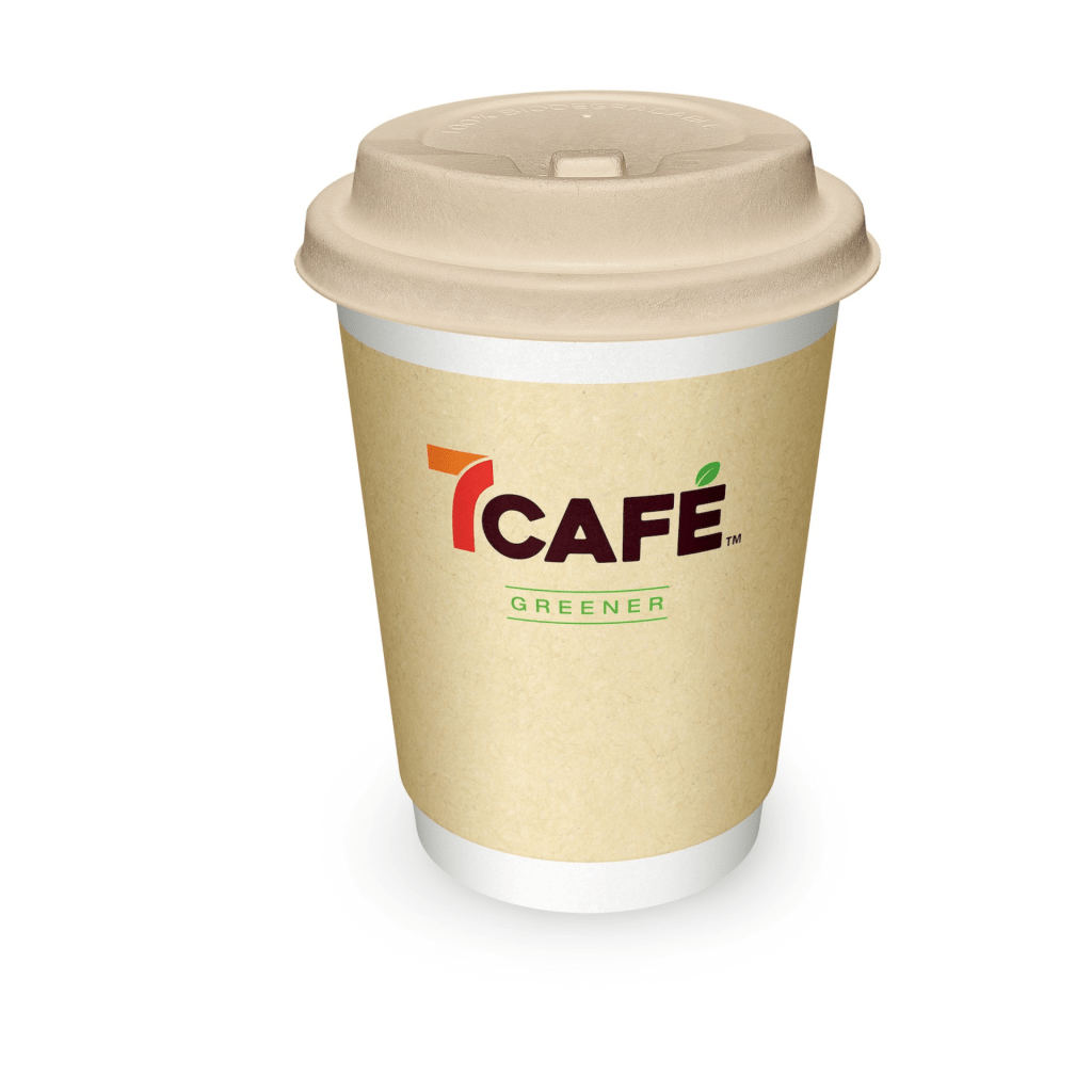 7CAFÉ會改用環保物料製作的紙杯和杯蓋 (圖:7-Eleven)