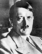 　　德國納粹首領希特拉。