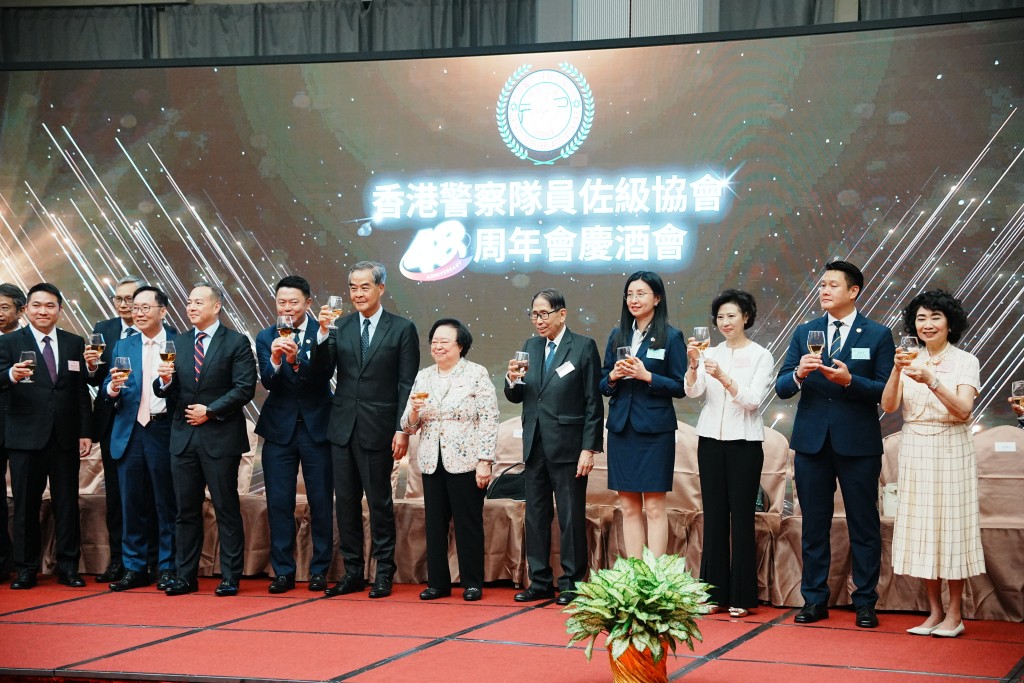 警察隊員佐級協會成立48周年會慶酒會今日舉行。