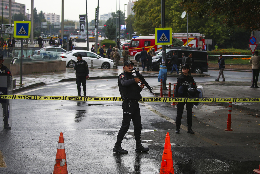 土耳其安卡拉周日發生自殺式恐怖襲擊。美聯社