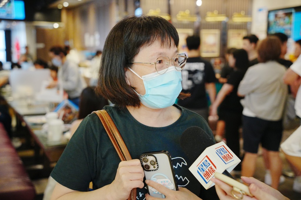 黃小姐。汪旭峰攝 黃小姐。汪旭峰攝