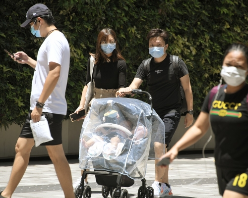 多區氣溫達到炎熱水平。資料圖片