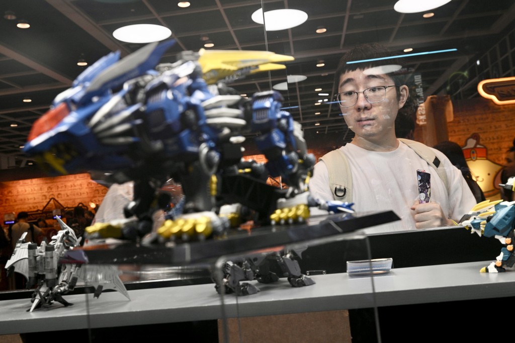 場內展示精美Figure。 場內展示精美Figure。