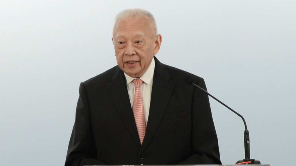 香港首任行政長官董建華逝世，享年89歲。資料圖片