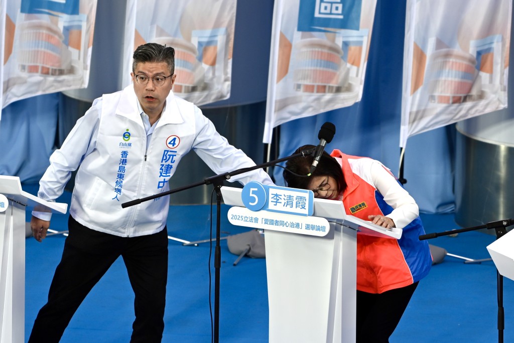 李清霞早前在選舉論壇上不適暈倒。
