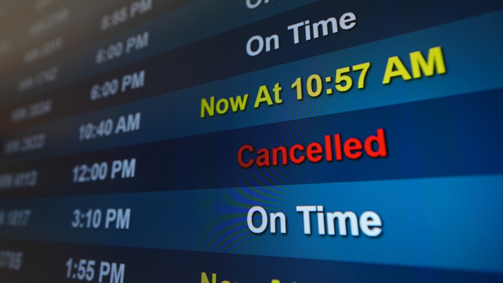 受美國政府停罷，當地三日已有超過1700個航班。美聯社