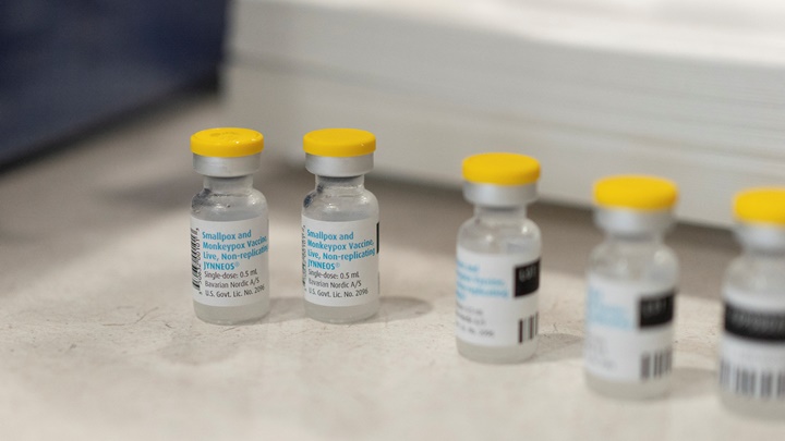 台灣採購的560劑猴痘疫苗運抵當地。路透社資料圖片