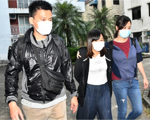 前學生動源成員何忻諾曾因違反「國安法」被捕。資料圖片