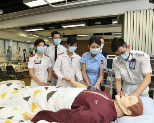 近年報讀護理相關課程的人數倍增。資料圖片