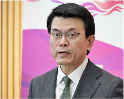 邱騰華指新措施將更有效及靈活地在拓展市場和提升競爭力等方面支援企業。資料圖片