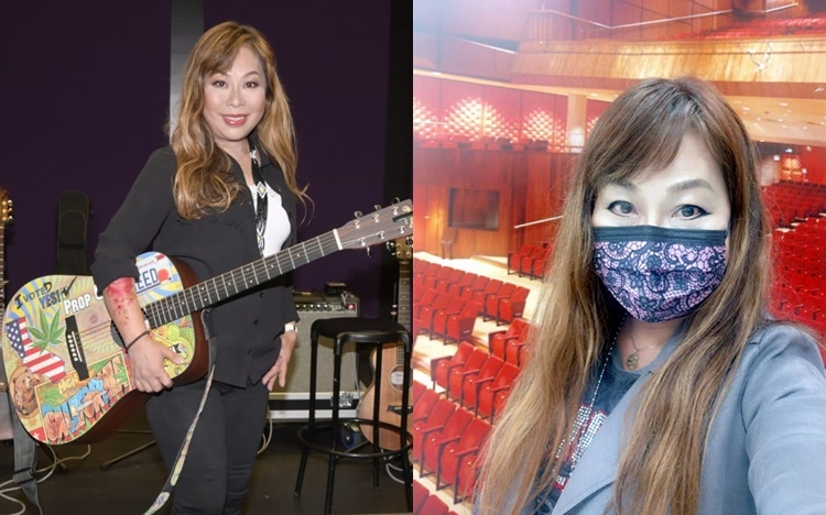 即将举行首场个人音乐会的梁安琪表示心情激动。