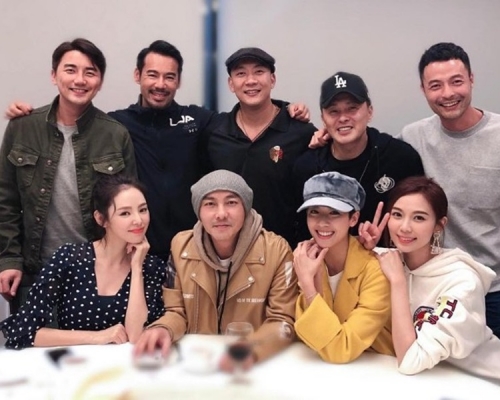 《大帅哥》众演员聚首一堂。杨秀惠ig