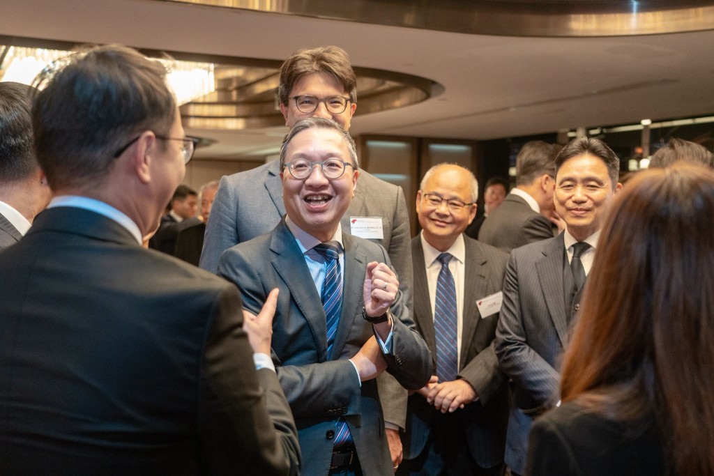 林定國出席活動並藉此機會分享對香港專業服務重要性和發展的一些看法。林定國fb