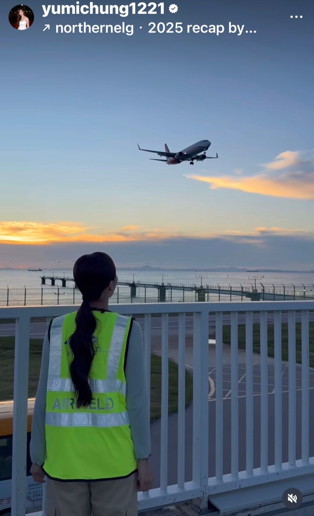 片中有鍾柔美在2025年的不同片段。