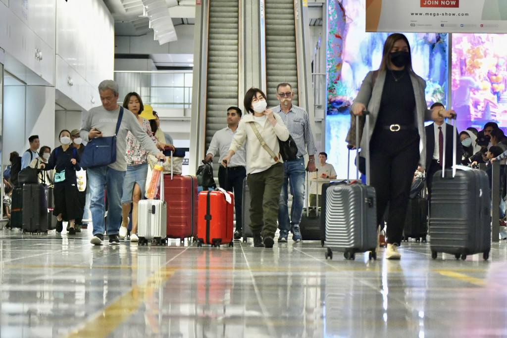 香港上半年累計近1300萬訪港旅客人次。資料圖片