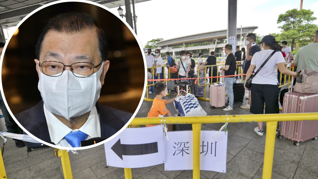 譚耀宗(小圖)聞說實施「逆向隔離」會出現很多技術問題。資料圖片