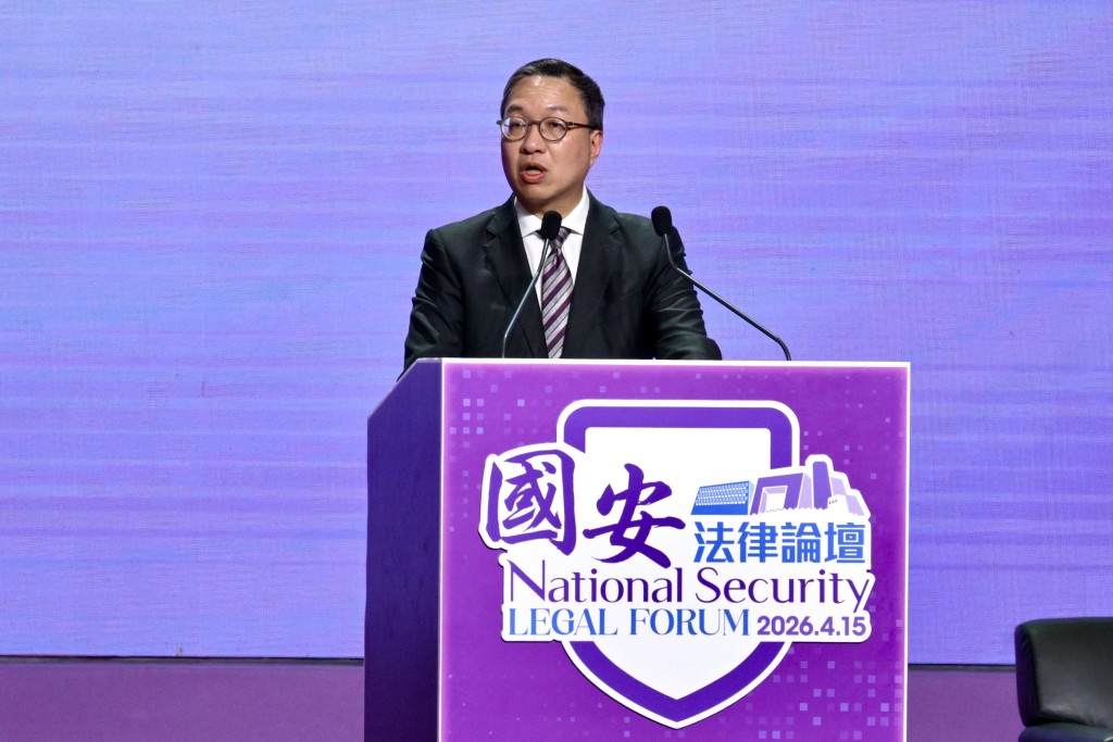 律政司司長林定國。