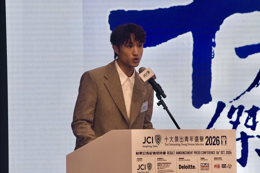 十大杰出青年选举2026于10月5日公布结果,今届有9名杰青得主包括香港剑击代表队成员蔡俊彦。杨骏尧摄 十大杰出青年选举2026于10月5日公布结果,今届有9名杰青得主包括香港剑击代表队成员蔡俊彦。杨骏尧摄