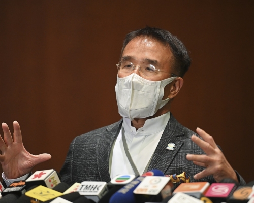 田北辰透露外國回港人士入住「指定酒店」需自費。資料圖片
