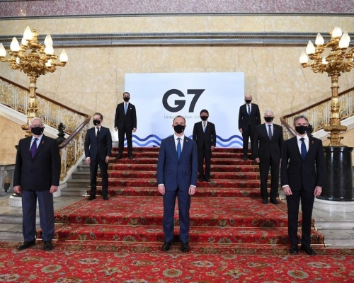 七國集團(G7)峰會周五會在英國倫敦舉行。AP資料圖片