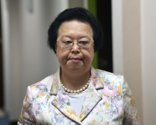 谭惠珠表示今次人大常委会的决定不涉及释法。资料图片