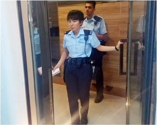 警方到場調查。