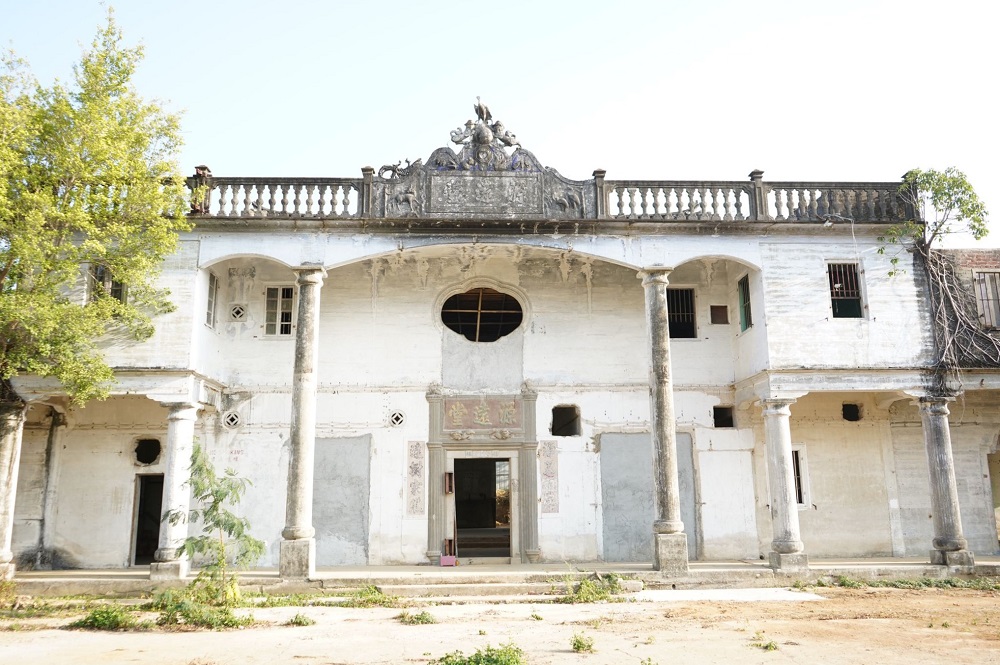 位於八鄉吳家村、屬三級歷史建築的江夏圍大宅。