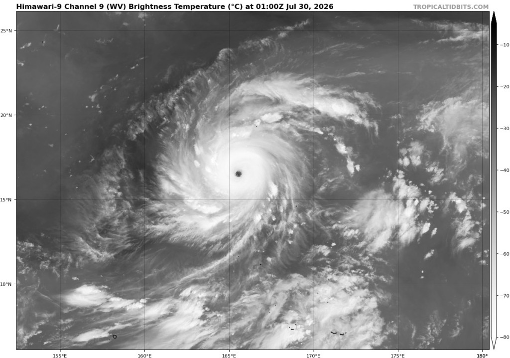 Tropical Tidbits網站圖片