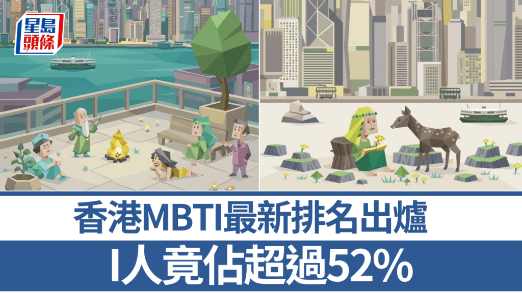 香港MBTI最新排名出炉！I人竟占超过52% 港人普遍为情感主导的理想主义者？