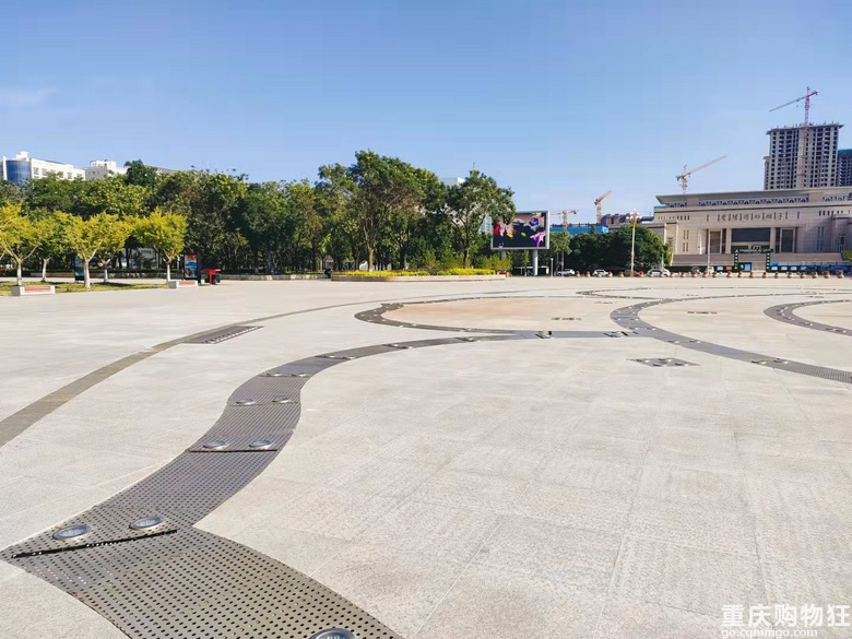 肇事喷泉广场。 网图