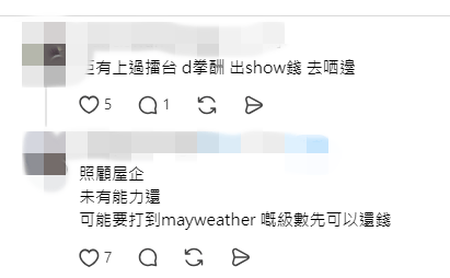 網民質疑張致恒拳酬及演出騷錢去向。