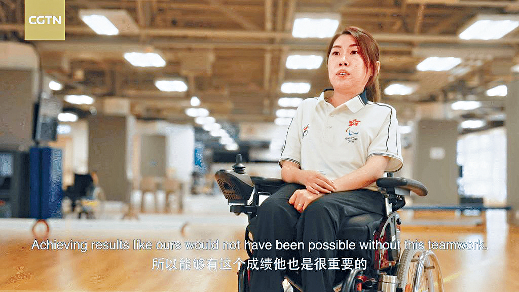 將代表香港出戰殘特奧會「硬地滾球」項目的何宛淇指，十分期待能在主場作賽。