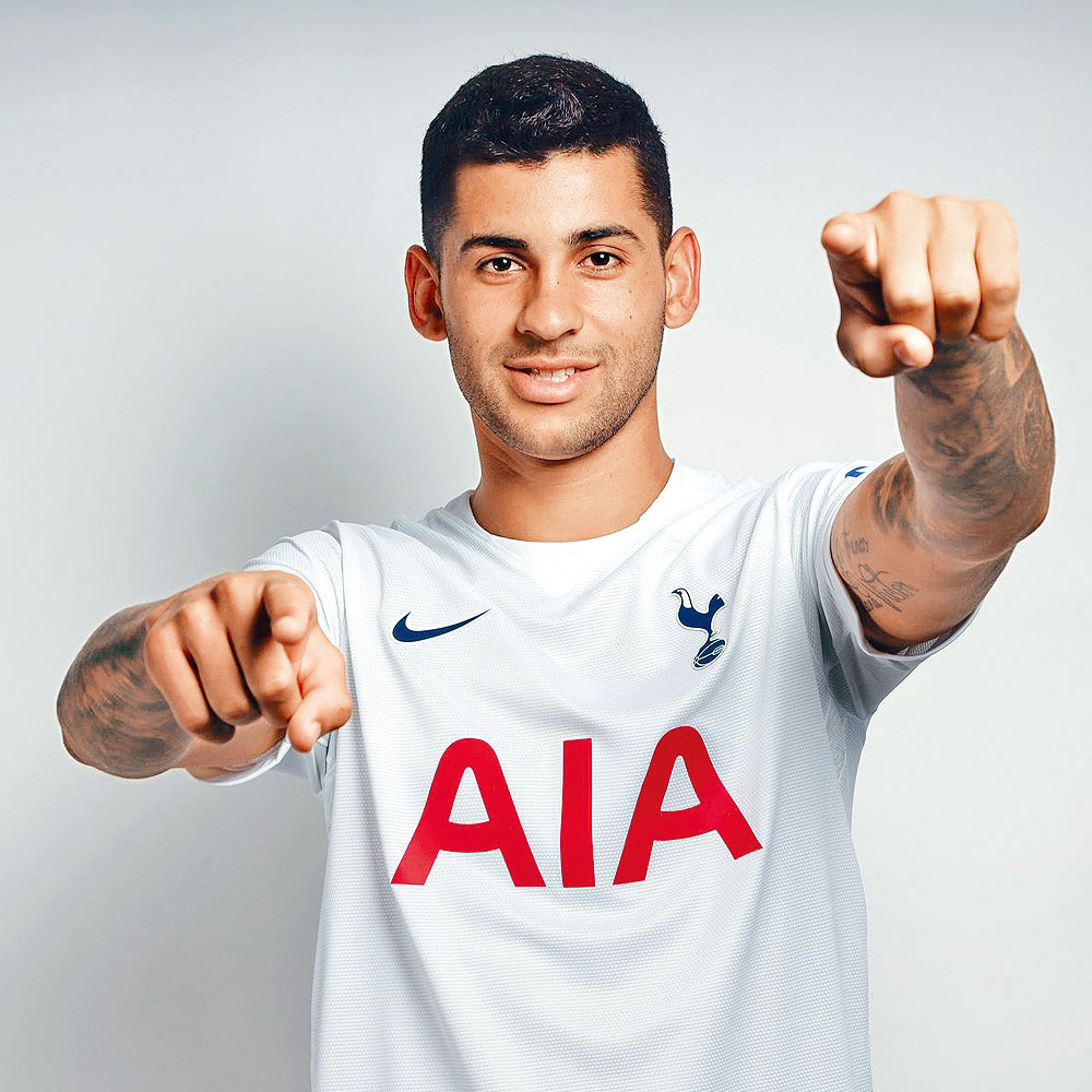 熱刺中堅基斯甸羅美路
　　