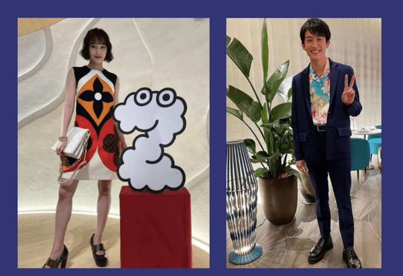 左/廣瀨鈴(広瀬すず)，右/杉野遙亮，均有應邀出席開幕活動。　