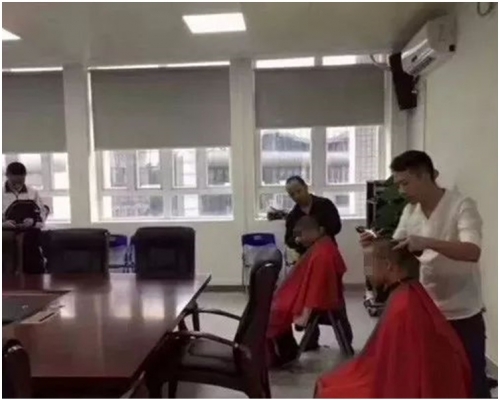 全級都要理髮，有學生在網上表達不滿。網圖